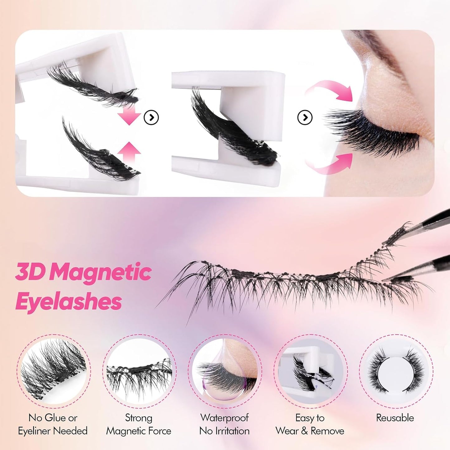 SnapEyelashes Magnetic Eyelashes