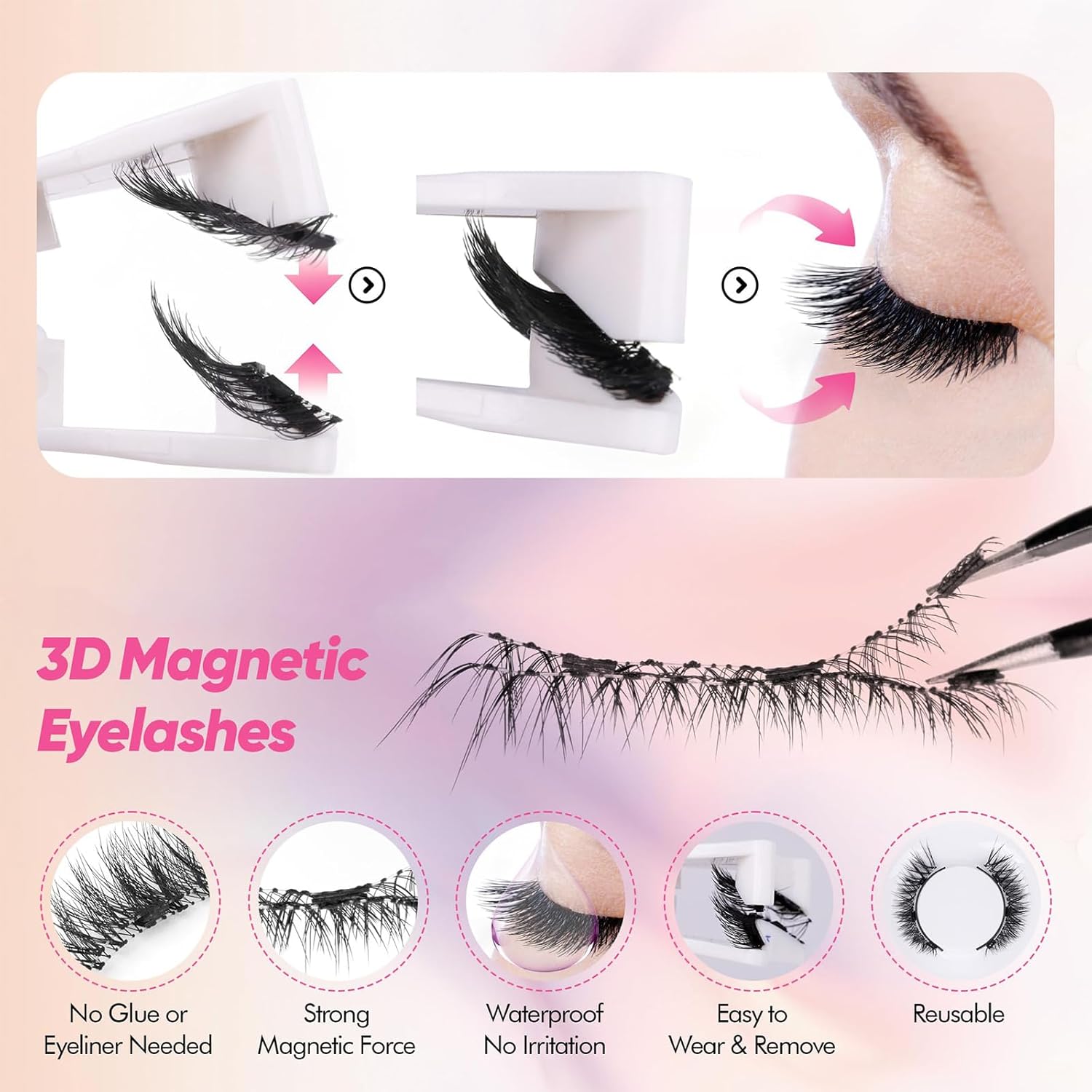 SnapEyelashes Magnetic Eyelashes